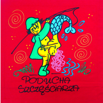 [Db35] Poduszka bawełniana Poducha Szczęściarza